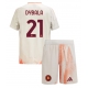 AS Roma Paulo Dybala #21 Replike Gostujuci Dres za djecu 2024-25 Kratak Rukav (+ Kratke hlače)